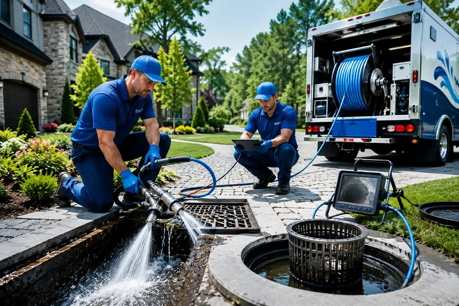 Local outdoor drain cleaning professionals in Jewett City, CT